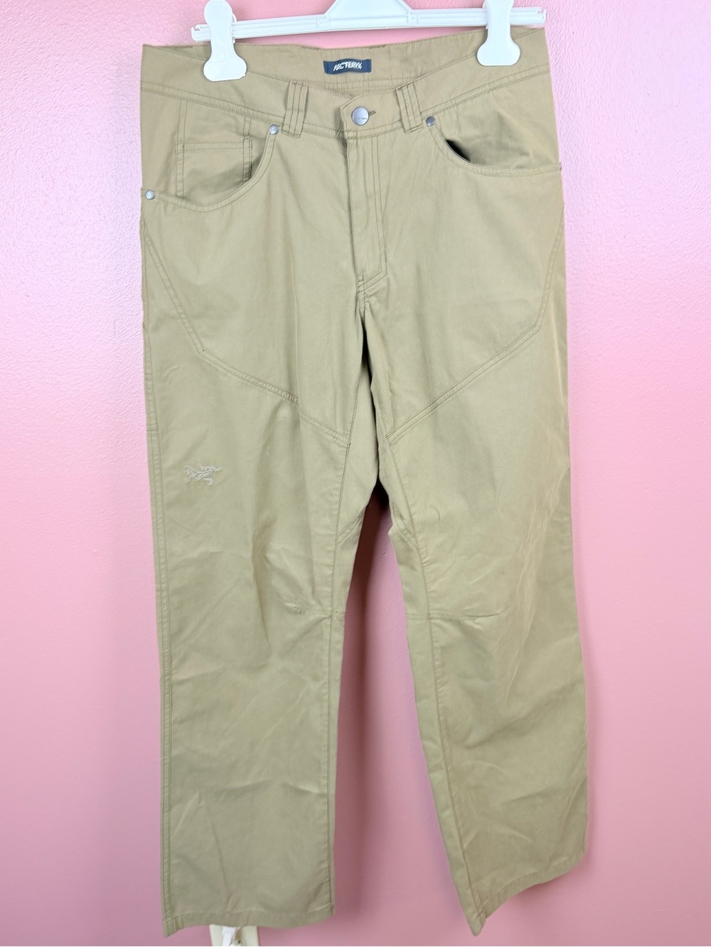 Arc'teryx Bastion Pant Sizr 32 khaki brown cotton blend